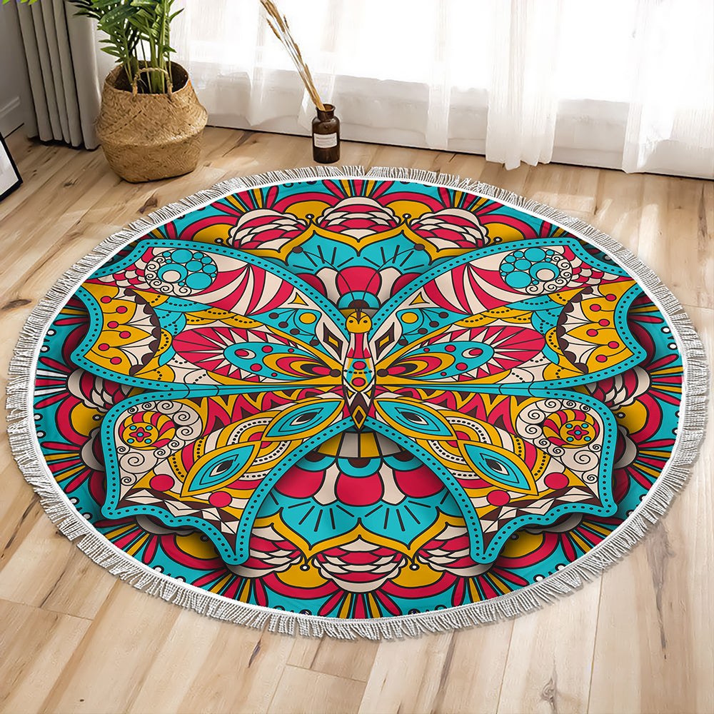 Butterfly Circle Tapestry