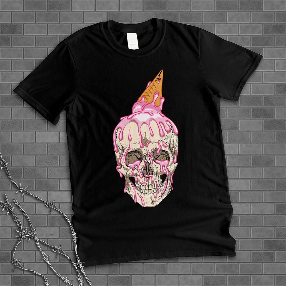 Ice Cream Skull Shirt
