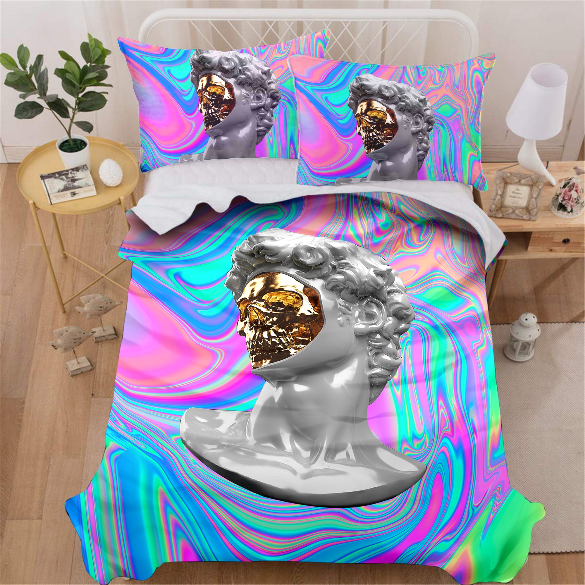 Trippy David Bedding Set