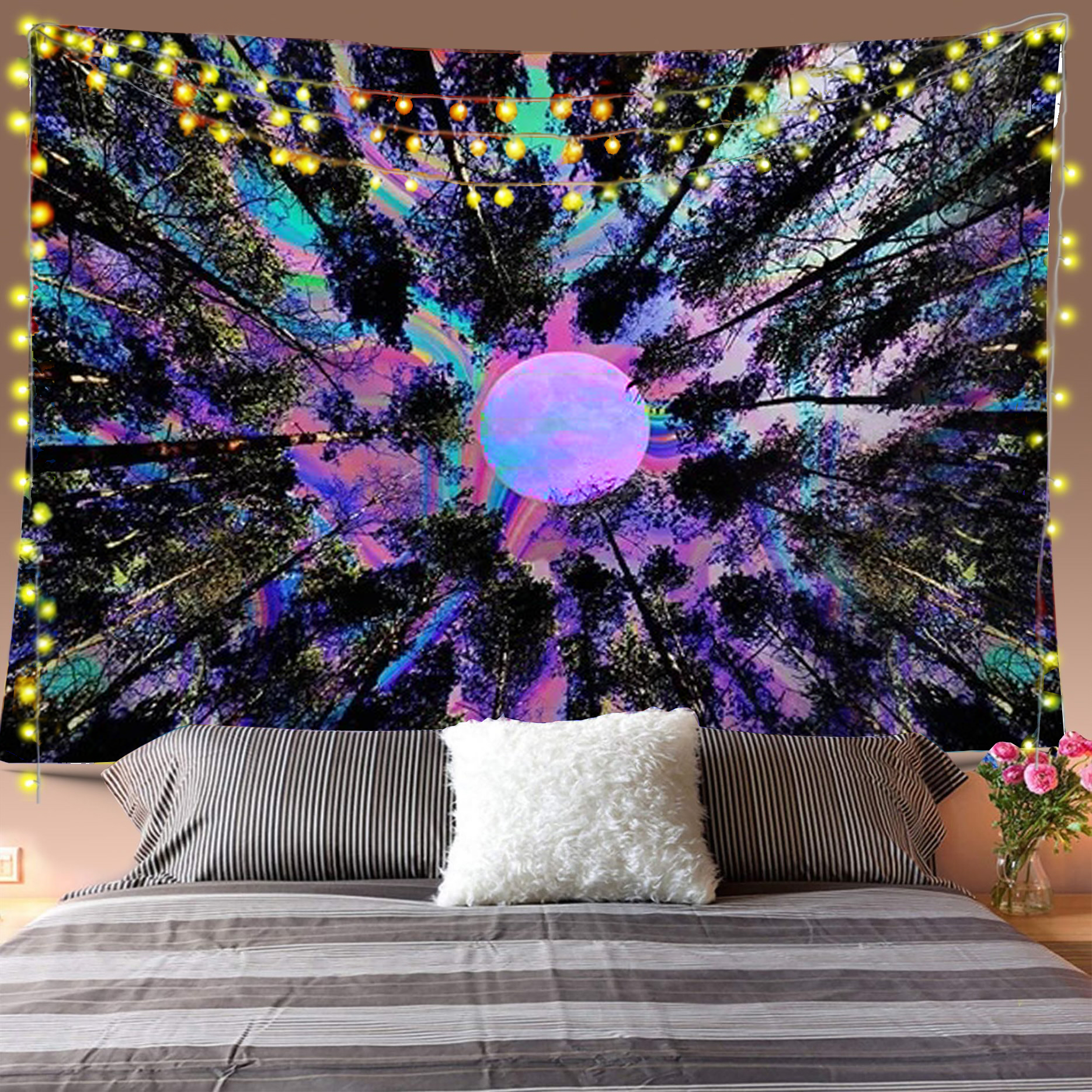 Psychedelic Woods Tapestry
