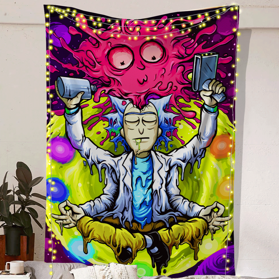 Trippy Rick Tapestry