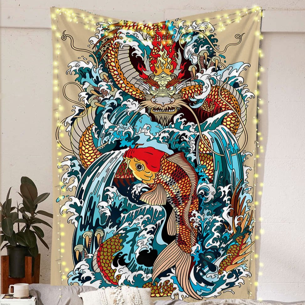 Chinese Dragon Tapestry